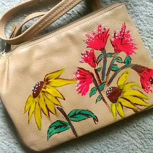 Handpainted small purse.